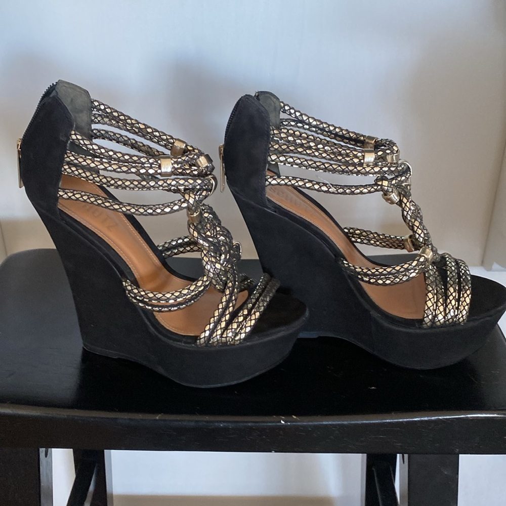 Schutz platform sandals